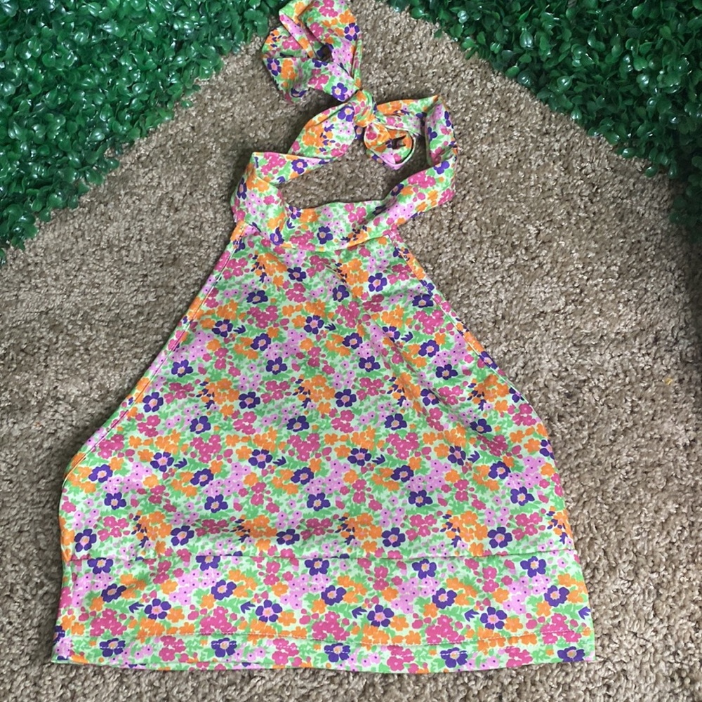Flower Halter Top - Picture 2 of 6